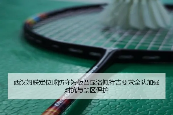 西汉姆联定位球防守短板凸显洛佩特吉要求全队加强对抗与禁区保护